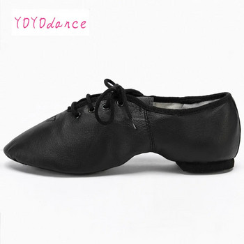 Νέα επαγγελματικά παπούτσια χορού τζαζ Γυναικείες ανδρικές μπότες Παιδικά κορδόνια Αθλητικά παπούτσια για χορό Δερμάτινα αθλητικά παπούτσια