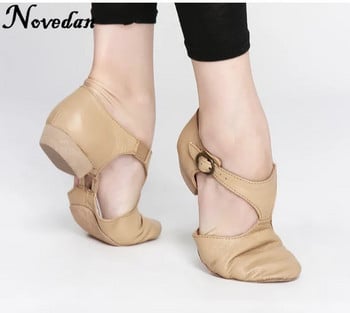 Професионални кожени обувки за сандали за джаз танци за учители Обувки за сандали за учители Обувки за джаз танци
