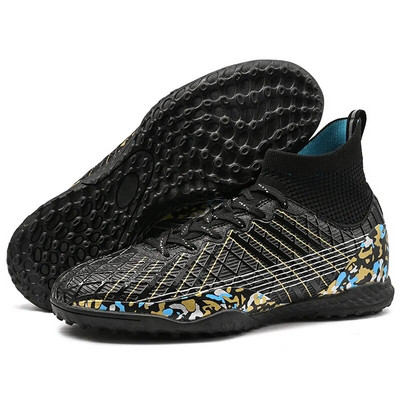 Ανδρικά παπούτσια ποδοσφαίρου εξωτερικού χώρου Επαγγελματική προπόνηση Παπούτσια ποδοσφαίρου Drop Shipping Εξαιρετικά ελαφρύ αντιολισθητικό καυτό χλοοτάπητα υψηλής ποιότητας