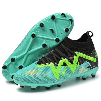 Outdoor Cleats FG/TF Jalgpallijalatsid Selts Meeste Jalgpallisaapad Muru Libisemisvastane Treening Futsal Tossud Laste Spordijalatsid