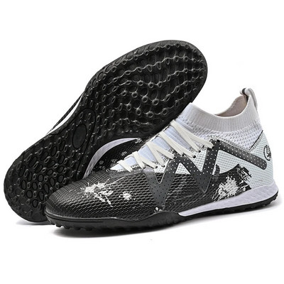 Outdoor Cleats FG/TF Jalgpallijalatsid Selts Meeste Jalgpallisaapad Muru Libisemisvastane Treening Futsal Tossud Laste Spordijalatsid