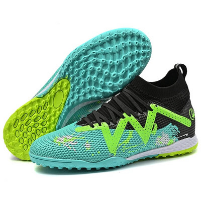 Outdoor Cleats FG/TF Jalgpallijalatsid Selts Meeste Jalgpallisaapad Muru Libisemisvastane Treening Futsal Tossud Laste Spordijalatsid