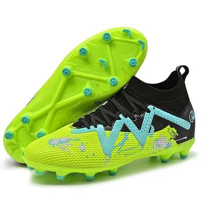 Outdoor Cleats FG/TF Jalgpallijalatsid Selts Meeste Jalgpallisaapad Muru Libisemisvastane Treening Futsal Tossud Laste Spordijalatsid