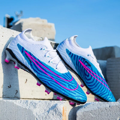 Ülikerged jalgpallijalatsid Meeste Futsali Lendavad riidest jalgpallisaapad Ülikerged libisemiskindlad Jalgpallikingad täiskasvanutele Unisex hingavad TF/FG