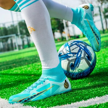 Παπούτσια ποδοσφαίρου 2023 Ανδρικά παπούτσια ποδοσφαίρου TF/FG Επαγγελματικά παπούτσια ποδοσφαίρου σούπερ ποδοσφαίρου υπαίθρια προπόνηση με γρασίδι Αθλητικά παπούτσια για ενήλικες