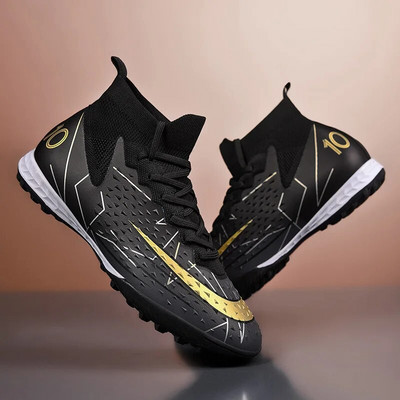 Meeste jalgpallisaapad välistingimustes hulgimüük jalgpallijalatsid Mugavad Superfly siseruumides futsali hingavad treeningjalatsid Drop Shipping