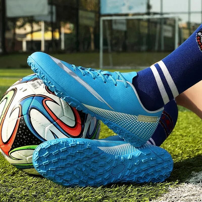 Kvaliteetsed Mbappé jalgpallijalatsid Vastupidavad kerged madalad jalgpallisaapad Mugavad Futsali treeningklambrid, hulgimüük Suurused 32–47