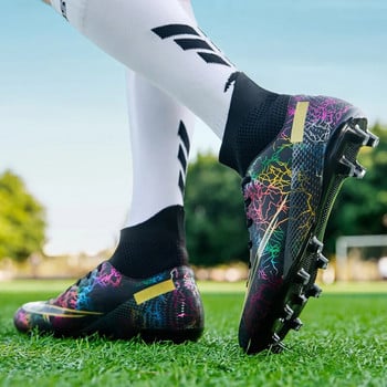 Мъжки футболни обувки Футболни обувки Оригинални бутли Тренировка на трева Мач Маратонки Футзал Професионални унисекс за момчета Деца на открито