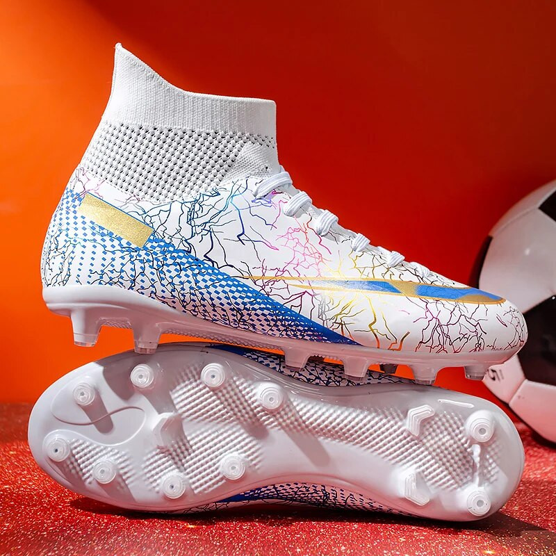 Meeste Jalgpallijalatsid Jalgpallisaapad Originaalsed Klambrid Muru Treening Tossud Futsal Professionaalne Unisex poistele Lapsed Õues