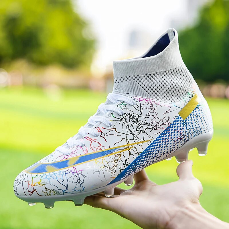 Meeste Jalgpallijalatsid Jalgpallisaapad Originaalsed Klambrid Muru Treening Tossud Futsal Professionaalne Unisex poistele Lapsed Õues