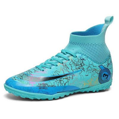 Ανδρικά παπούτσια ποδοσφαίρου Society Γνήσια παπούτσια ποδοσφαίρου Long Spikes Αντιολισθητικά Παιδικά Σφήνες προπόνησης Γήπεδο ποδοσφαιρικό μποτάκι