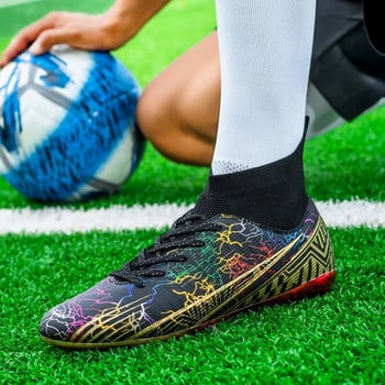 Μπότες Hot Sale Ανδρικά παπούτσια ποδοσφαίρου Παπούτσια ποδοσφαίρου Υπαίθριες μπότες προπόνησης ποδοσφαίρου για άνδρες Γυναικεία παπούτσια ποδοσφαίρου Studded football