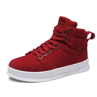 Pantofi pentru bărbați înalți de marcă, pantofi din piele, pantofi cu platformă, tenis, pantofi vulcanizați, colorați, casual, pantofi originali pentru bărbați 2022