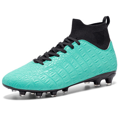 FG/AG/TF Vyriški futbolo batai aukštai kulkšnies futbolo batai vyrams, kvėpuojantys sportiniai sportbačiai, 2021 m. didelis 35–47 dydis