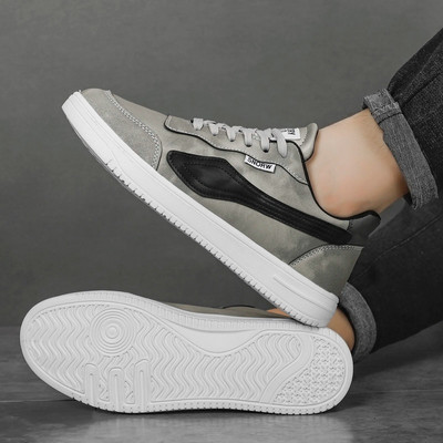 Pantofi din piele pentru bărbați, pantofi din PU, pantofi de alergare, pantofi italieni, respirabili, pentru bărbați, încălțăminte anti-alunecare, pantofi vulcanizați pentru bărbați 2022