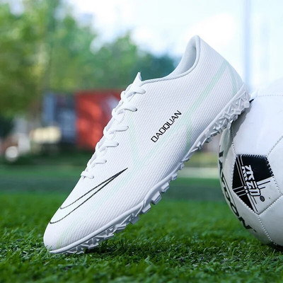 Качествени футболни бутли MessiSoccer Издръжливи леки ниски футболни обувки Удобни маратонки за тренировка по футзал на едро 32-47 размер