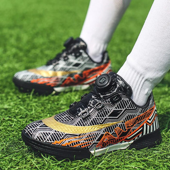 Детски унисекс футболни обувки Футболни обувки Щипки Неплъзгащи се обувки за тренировки Щипки Спорт на открито Трева Висококачествени TF обувки за тренировки