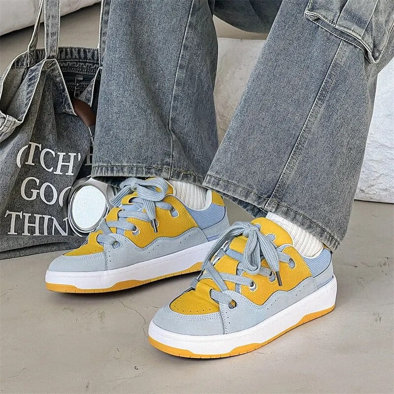 Streetwear Zelene cipele za skejtbord Muški trend Udobne ženske cipele za skejt od brušene kože Hip hop Vanjske niske muške modne tenisice