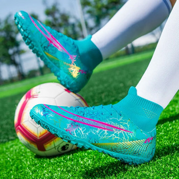 Мъжки футболни обувки Най-висококачествени футболни обувки Тренировка на открито Ултралеки неплъзгащи се спортни Drop Доставка Горещо продавани маратонки Спорт