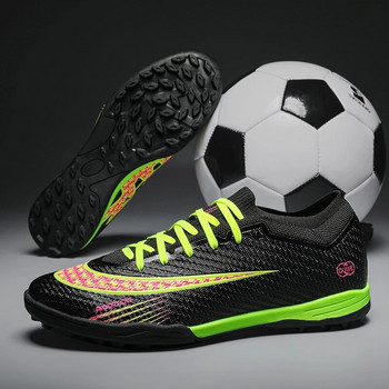 Футболни обувки Мъжки футболни обувки за закрито Superfly Futsal Дишащи спортни бутли за трева Дълги шипове TF Устойчиви на износване тренировки