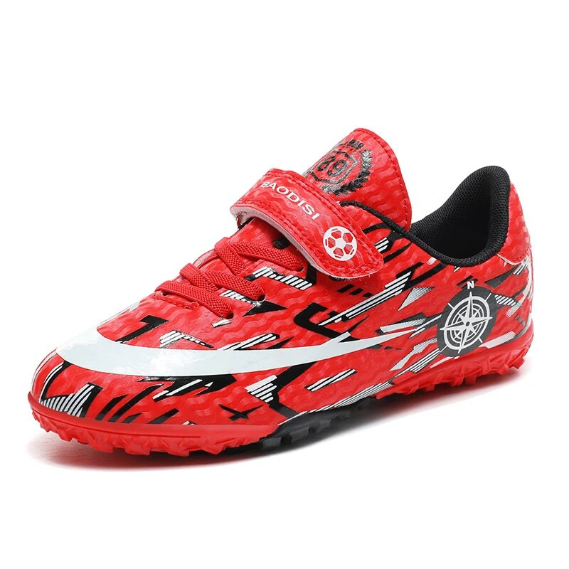 Jalgpallijalatsid lastele Kuldne Originaal poistele Tüdrukutele Jalgpallisaapad Treening Õues Lastetossud Sport Tasuta kohaletoimetamine Väike suurus 28