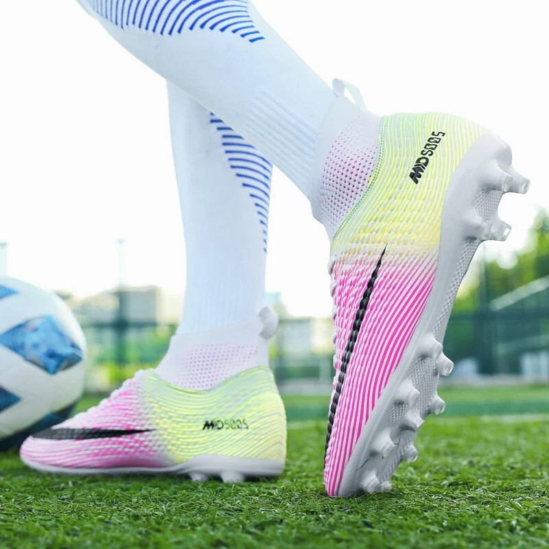 Ψηλά κορυφαία παπούτσια ποδοσφαίρου ανδρικά γυναικεία μποτάκια ποδοσφαίρου πρωταθλήματα Αγώνας Προπόνηση σε εξωτερικούς χώρους TF/FG Επαγγελματικά σίτες Αθλητικό αθλητικό αθλητικό αθλητικό αθλητικό Παιδικό ενήλικας