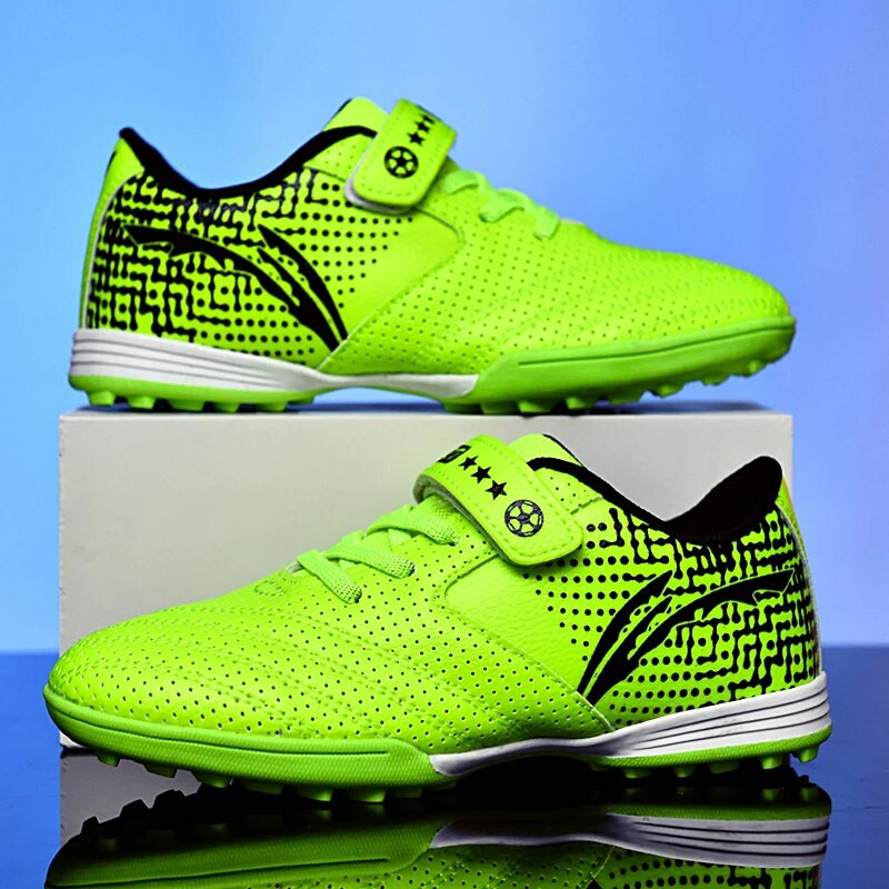 Lastejalgpallijalatsid Turf Training Jalgpallijalatsid Tasuta kohaletoimetamine Jalgpallitennise sisejalgpalli saapad poistele