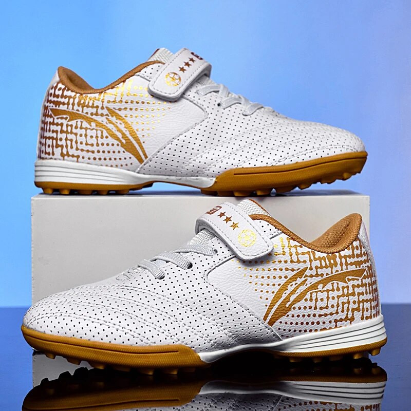 Lastejalgpallijalatsid Turf Training Jalgpallijalatsid Tasuta kohaletoimetamine Jalgpallitennise sisejalgpalli saapad poistele