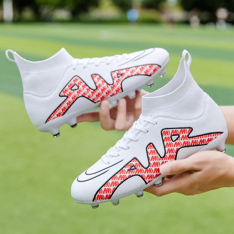 Υπαίθρια ανδρικά παπούτσια ποδοσφαίρου Αστραγάλος Unisex παπούτσια ποδοσφαίρου FG/TF Επαγγελματικά αντιολισθητικά υπερελαφριά προπόνηση με γρασίδι ελαφριά