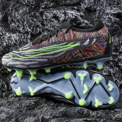 Brändi kvaliteetsed meeste jalgpallijalatsid Professionaalsed mugavad Futsal Muru treeningud Sport Match Footboot Ultralight FG/TF saapad