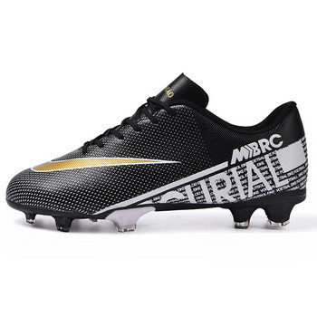 Ниски футболни обувки за мъже Противохлъзгащи се футболни обувки Тренировъчни бутли за трева на открито FG/TF Футболни бутли Спортни обувки за възрастни