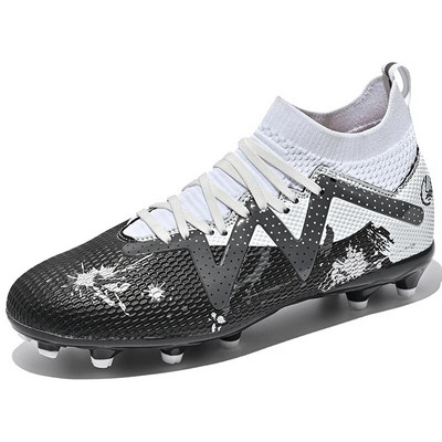 Noorte jalgpallisaapad, libisemiskindel TF/FG välistald täiskasvanutele, unisex jalgpallijalatsid, õhku hingavad tossud