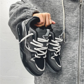Ανδρικά αθλητικά παπούτσια Αυθεντικά αντιολισθητικά παπούτσια για πατίνια Σχεδιαστής μόδας Αθλητικά παπούτσια Hip Hop Πλατφόρμα Ανδρικά Ευέλικτα παπούτσια πεζοπορίας casual