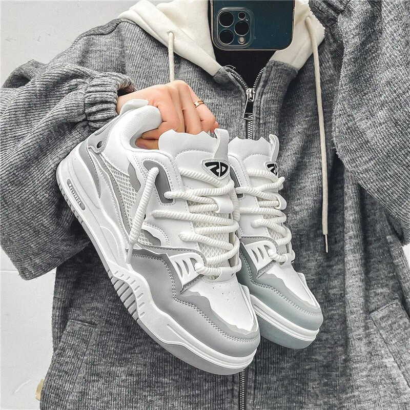 Ανδρικά αθλητικά παπούτσια Αυθεντικά αντιολισθητικά παπούτσια για πατίνια Σχεδιαστής μόδας Αθλητικά παπούτσια Hip Hop Πλατφόρμα Ανδρικά Ευέλικτα παπούτσια πεζοπορίας casual