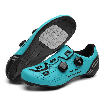 Valged Cleat Kingad Meeste Jalgrattajalatsid Lamedad pedaalijalatsid Jalgrattajalatsid Jalgrattasõidutossud Mtb Välispordijalatsid Speed Non Locking