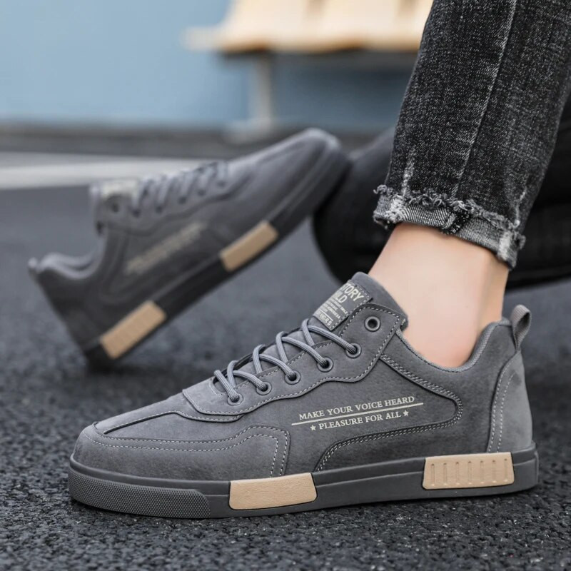 Uued klassikalised meeste rulajalatsid Moedisainer Spordijalatsid Meeste tossud Lamedad Hingavad vulkaniseeritud tossud Meeste rulakingad