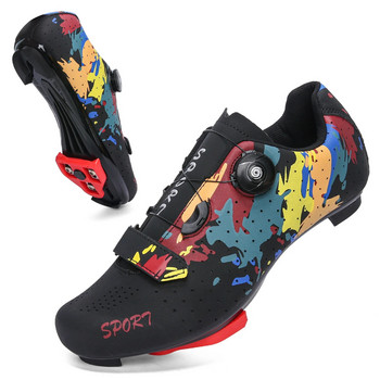 Велосипедни обувки MTB Мъжки SPD Road Dirt Bike Shoes Route Cleat Flat Sneaker Racing Women Bicycle Mountain Biking Shoes