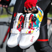 Professionaalsed rattasõidu MTB jalatsid Uued meeste SPD Road Dirt Bike Route Cleat Flat Sneaker Racing naiste jalgratta mägirattajalatsid