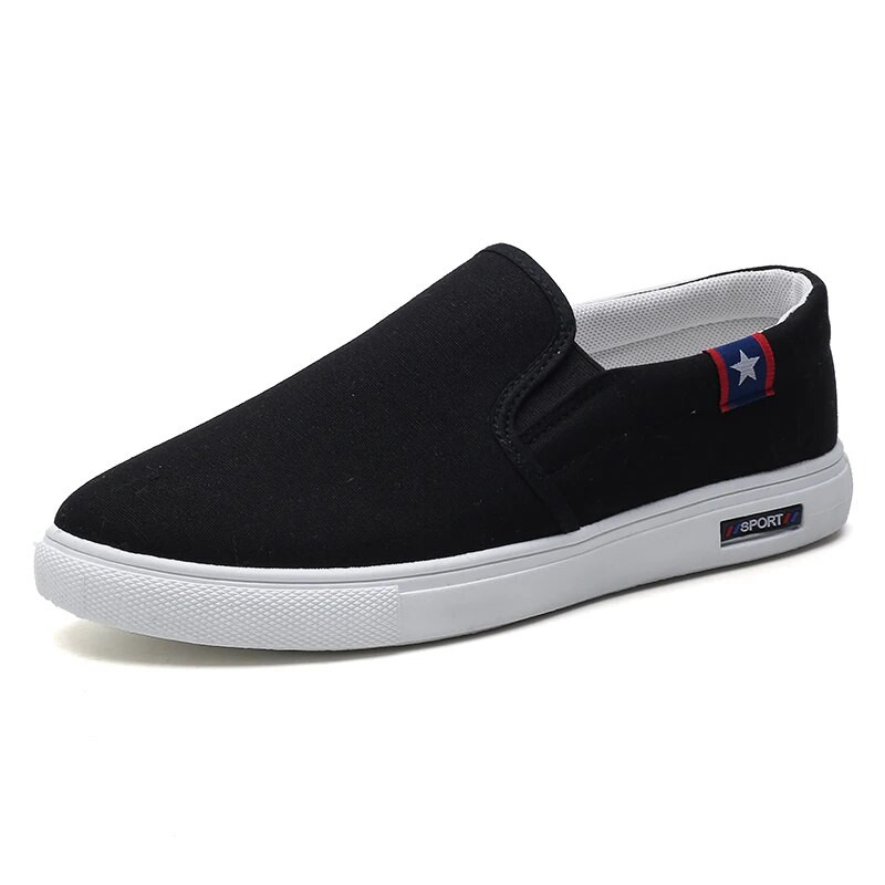 Vyriški batai riedlenčių sportui Drobė Sportiniai vėsūs lengvi sportbačiai lauke Atletiški vyriški vasariniai, kvėpuojantys aukštos kokybės užsegami batai