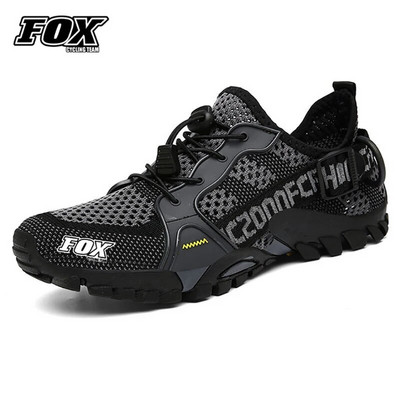 FOX Cycling Team rattajalatsid hingavad MTB allamäge tossud suvised meeste maanteejalgrattad libisemisvastased jalatsid Scarpe Uomo Sportive