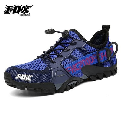 FOX Cycling Team rattajalatsid hingavad MTB allamäge tossud suvised meeste maanteejalgrattad libisemisvastased jalatsid Scarpe Uomo Sportive