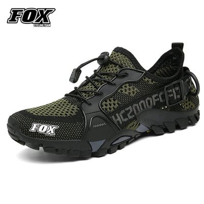 FOX Cycling Team rattajalatsid hingavad MTB allamäge tossud suvised meeste maanteejalgrattad libisemisvastased jalatsid Scarpe Uomo Sportive