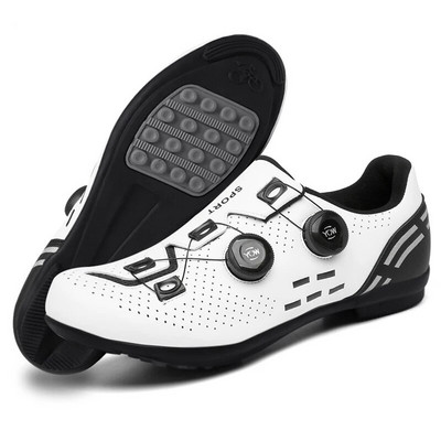 Black Cleat Kingad Meeste Jalgrattajalatsid Lamedad pedaalijalatsid Jalgrattajalatsid Jalgrattasõidutossud Mtb Välispordijalatsid Speed Non Locking