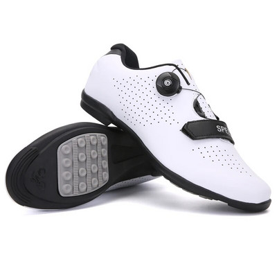 Black Cleat Kingad Meeste Jalgrattajalatsid Lamedad pedaalijalatsid Jalgrattajalatsid Jalgrattasõidutossud Mtb Välispordijalatsid Speed Non Locking