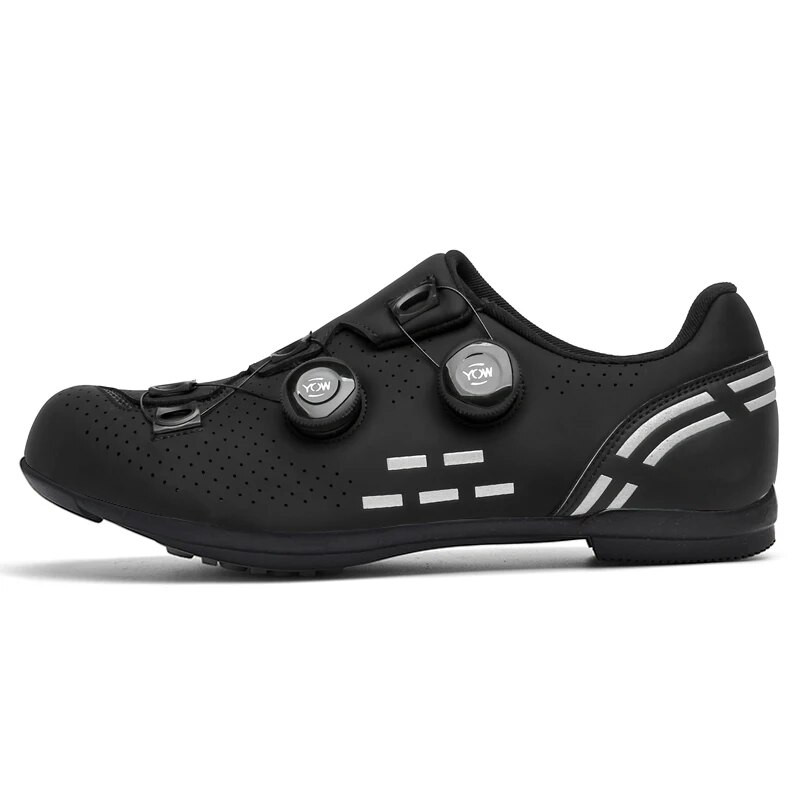 Čierne topánky na bicykli, pánske cyklistické topánky, ploché pedále, cyklistická obuv, cyklistické tenisky, MTB, outdoorové športové topánky, rýchlosť bez zamykania