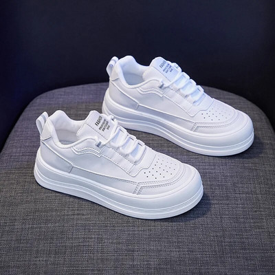 Pantofi Pantofi Femei Moda Alb În aer liber Atletic Respirabil Vară Pantofi cu șireturi Skateboarding Femei Sport Calitate înaltă