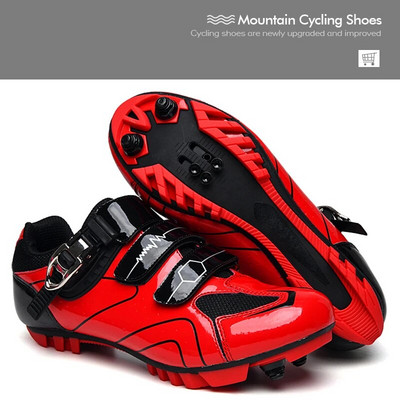 Mtb Ανδρικά Ποδηλατικά Παπούτσια Ποδήλατο Speed Sneakers Ανδρικά Μπότες ποδηλάτου δρόμου Πεντάλ Γυναικεία ποδηλασία βουνού Sapatilha Tenis De Ciclismo