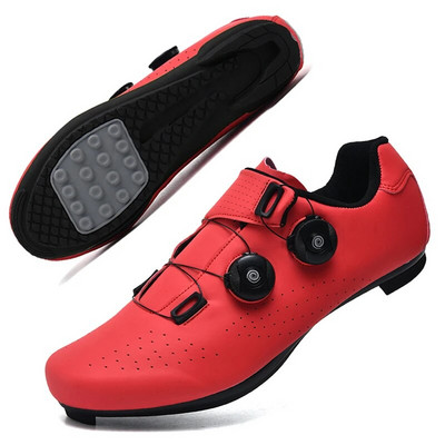 Uued Non Cleats Jalgrattasõidu tossud Road Speed Meeste jalatsid Mountain Flat Meeste Jalgrattajalatsid Mtb Klambrikingad Bike Spd Sport Racing