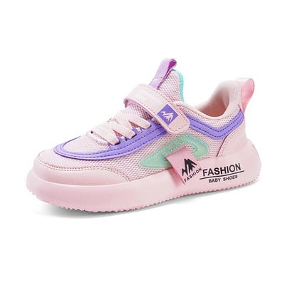 Pantofi de vară pentru copii Pantofi de exterior pantofi de skateboard respirabili pantofi sport ocazional pentru copii pantofi ușori din plasă pentru băieți