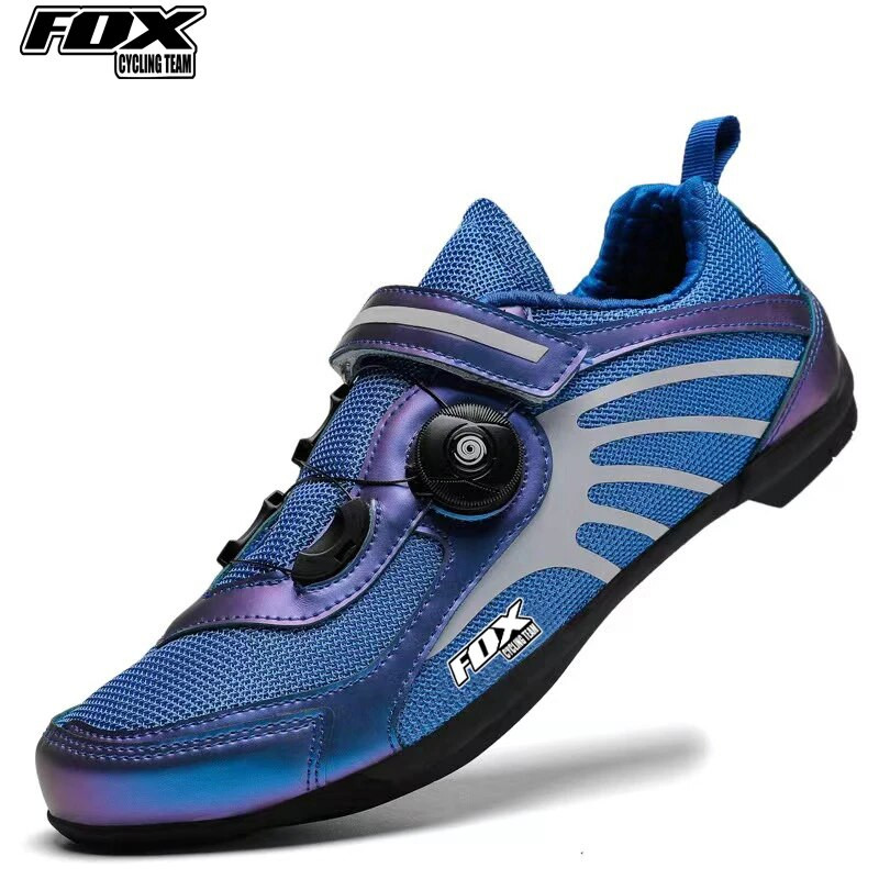 Cyklistické topánky Fox Cycling Team Road Sneaker MTB Men Women Non-Locking Mountain Cycling Shoes Cyclismo